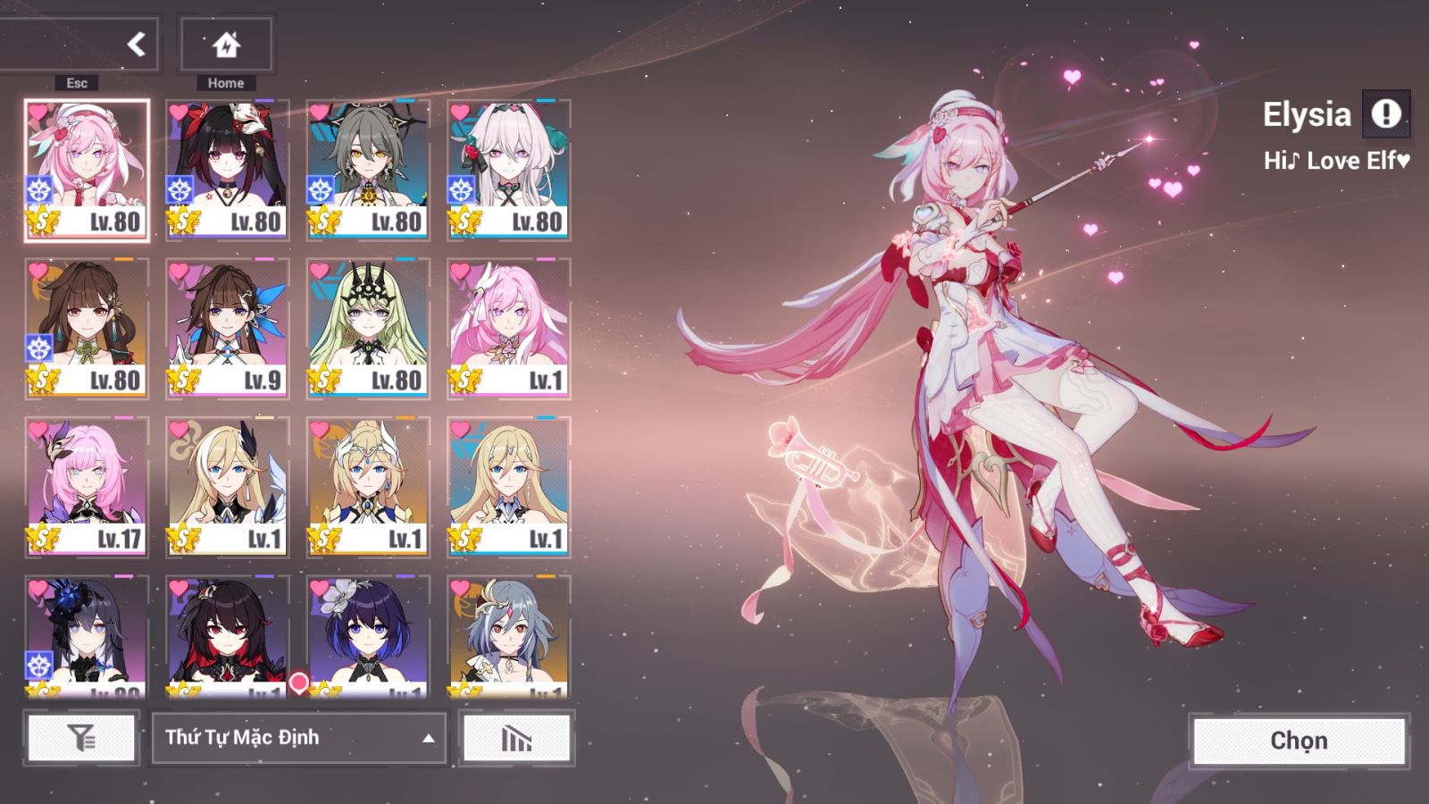 Acc Honkai Impact 3 ID 12321