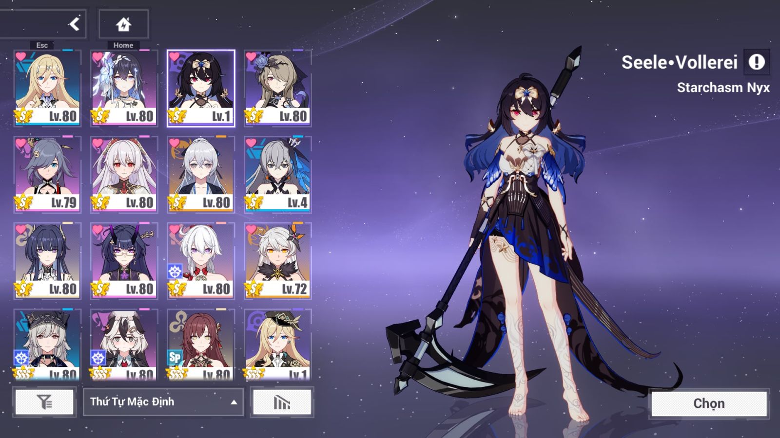 Acc Honkai Impact 3 ID 11163