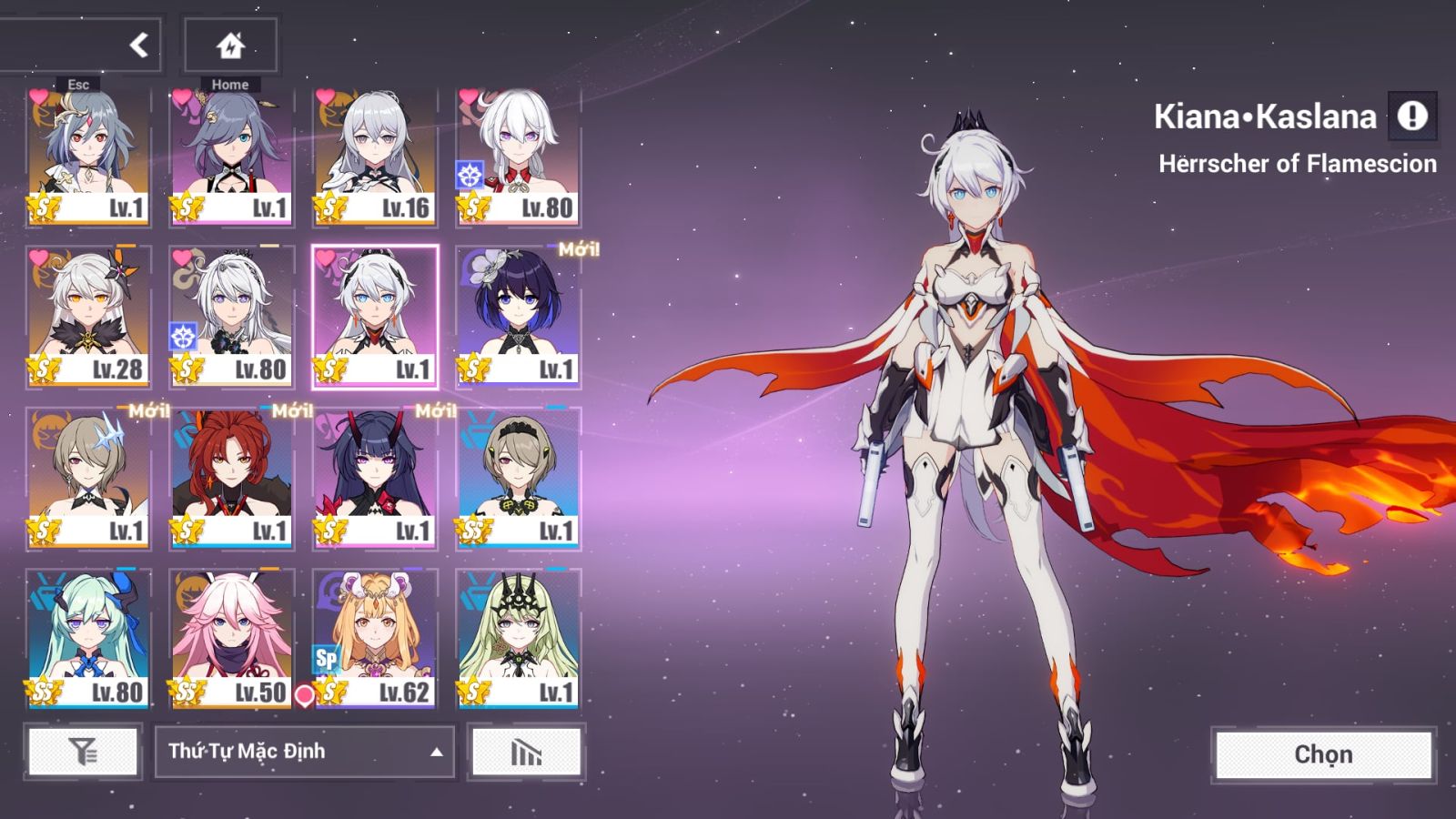 Acc Honkai Impact 3 ID 12319