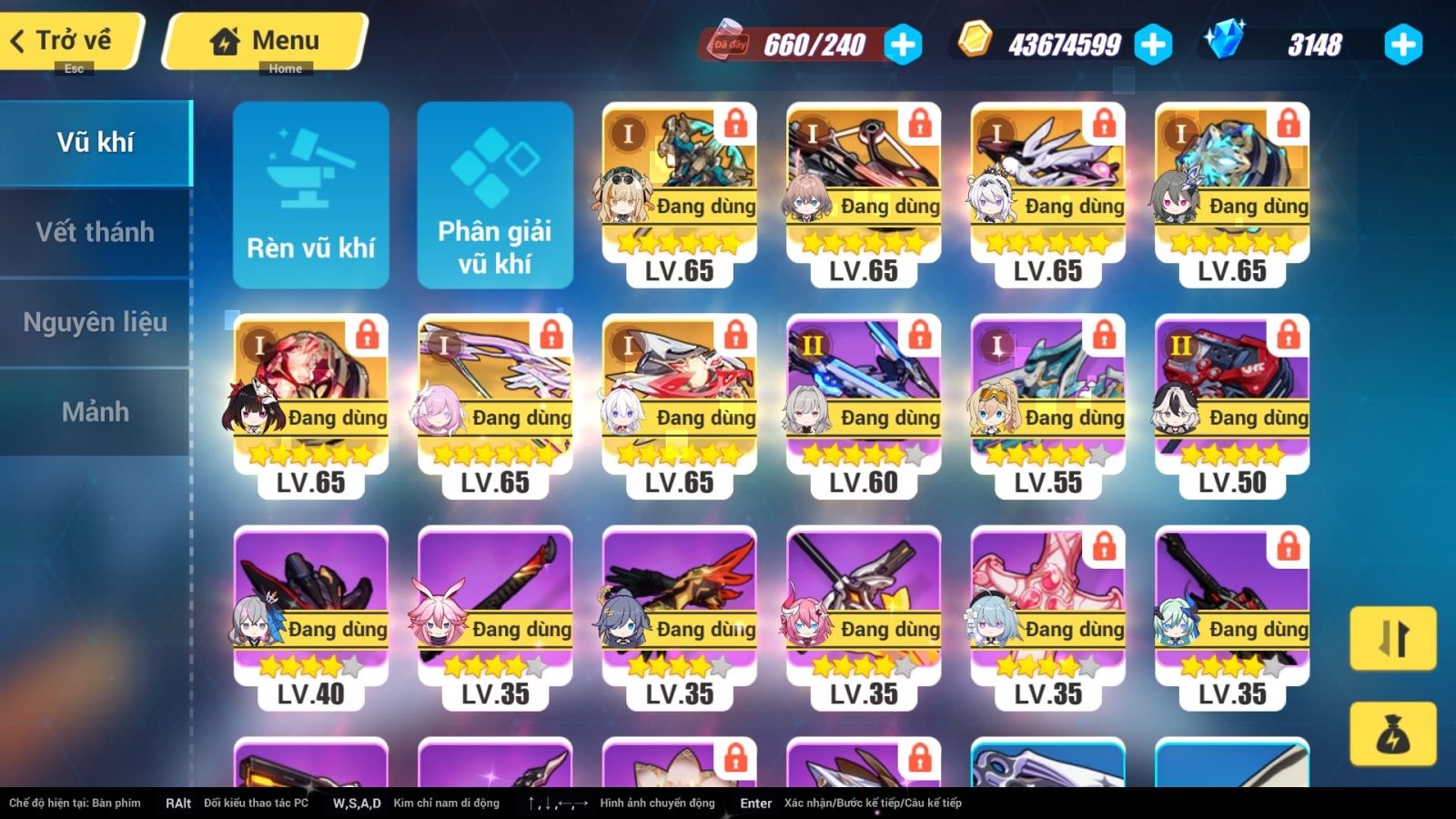 Acc Honkai Impact 3 ID 12319