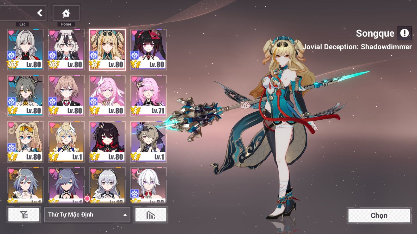 Acc Honkai Impact 3 ID 12319