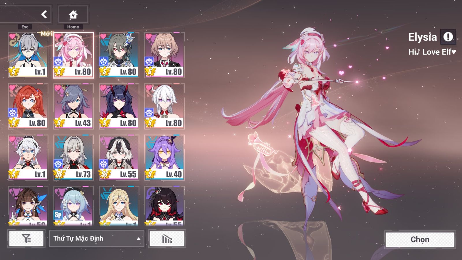 Acc Honkai Impact 3 ID 12322