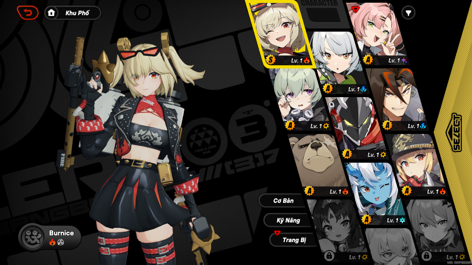 Acc Zenless Zone Zero ID 3912