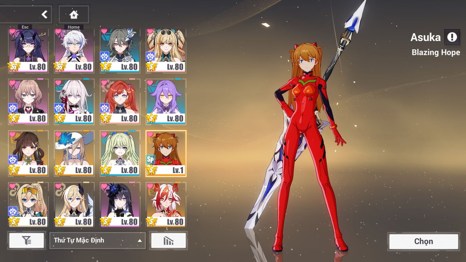 Acc Honkai Impact 3 ID 8901