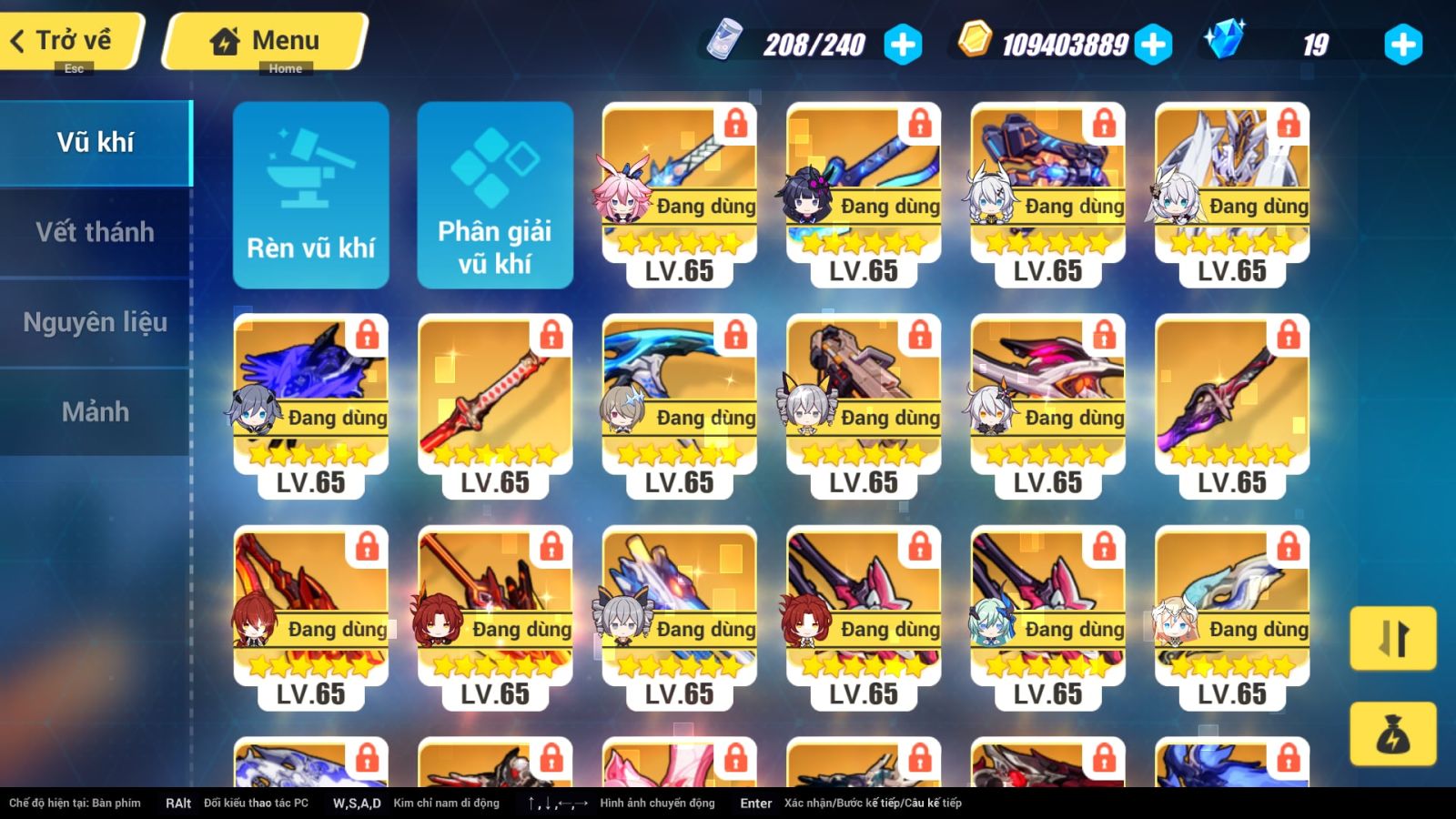 Acc Honkai Impact 3 ID 8901