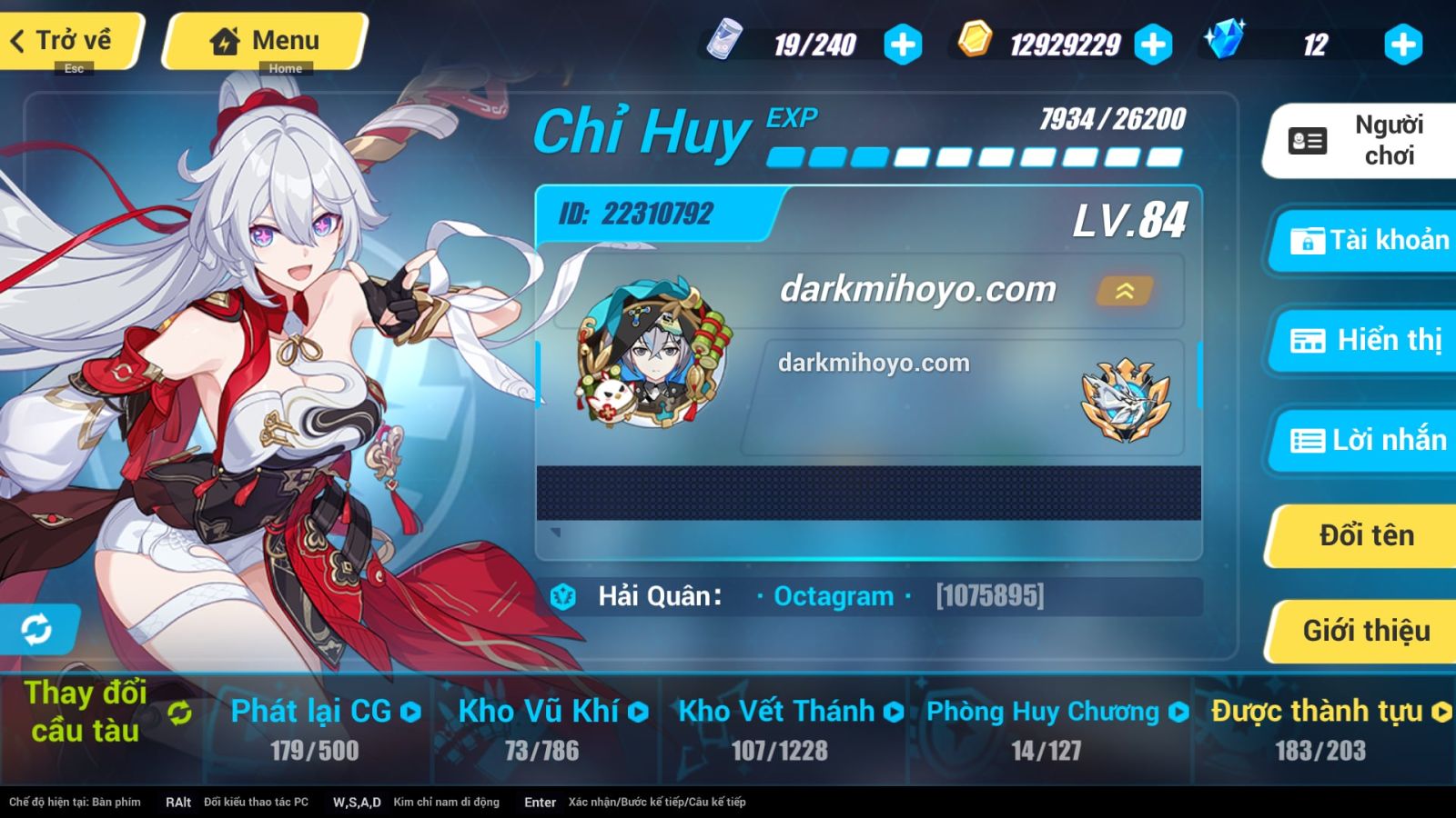 Acc Honkai Impact 3 ID 8903