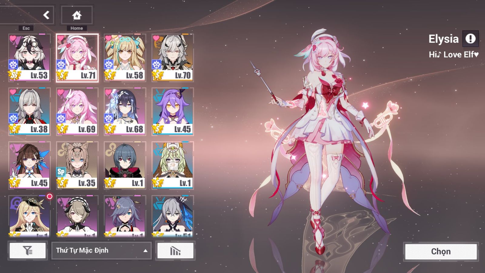 Acc Honkai Impact 3 ID 13657