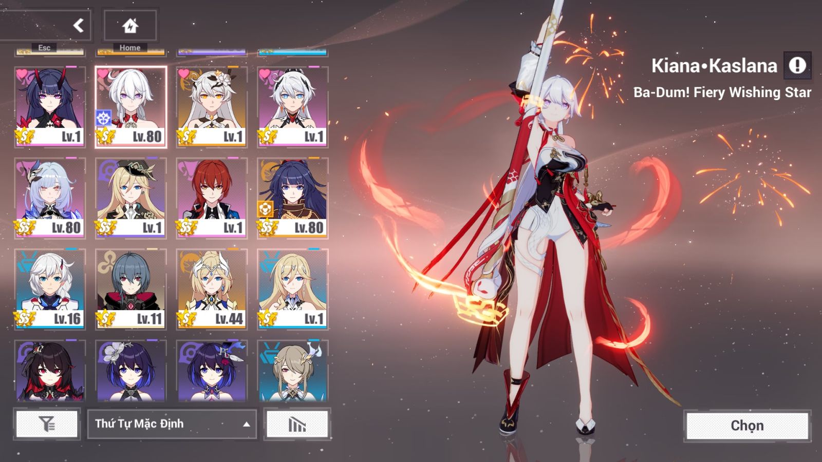 Acc Honkai Impact 3 ID 12326