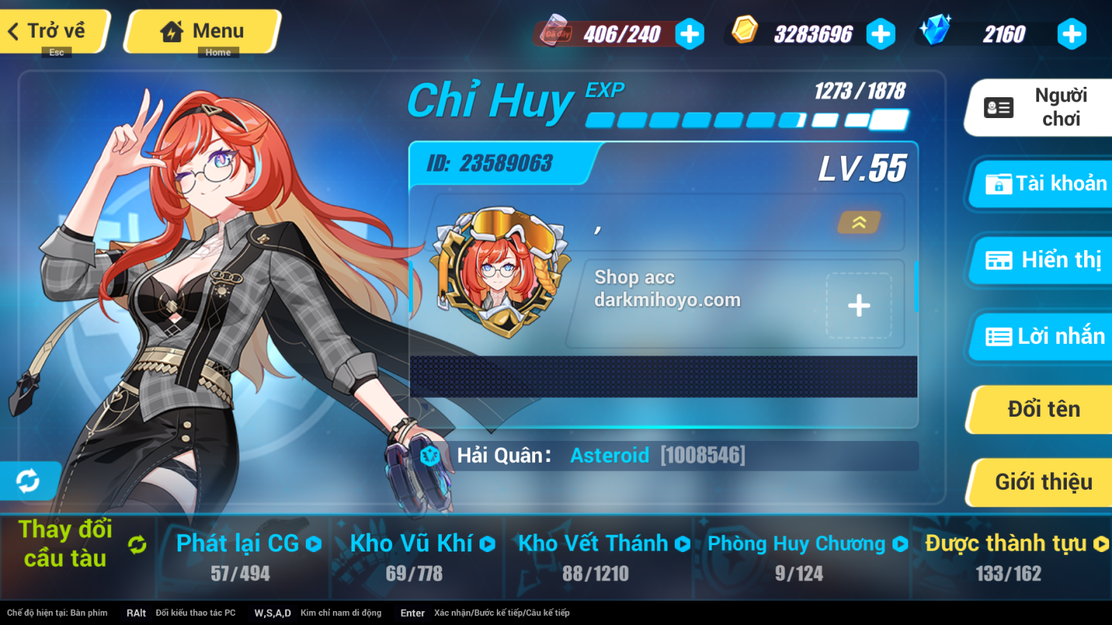 Acc Honkai Impact 3 ID 6609