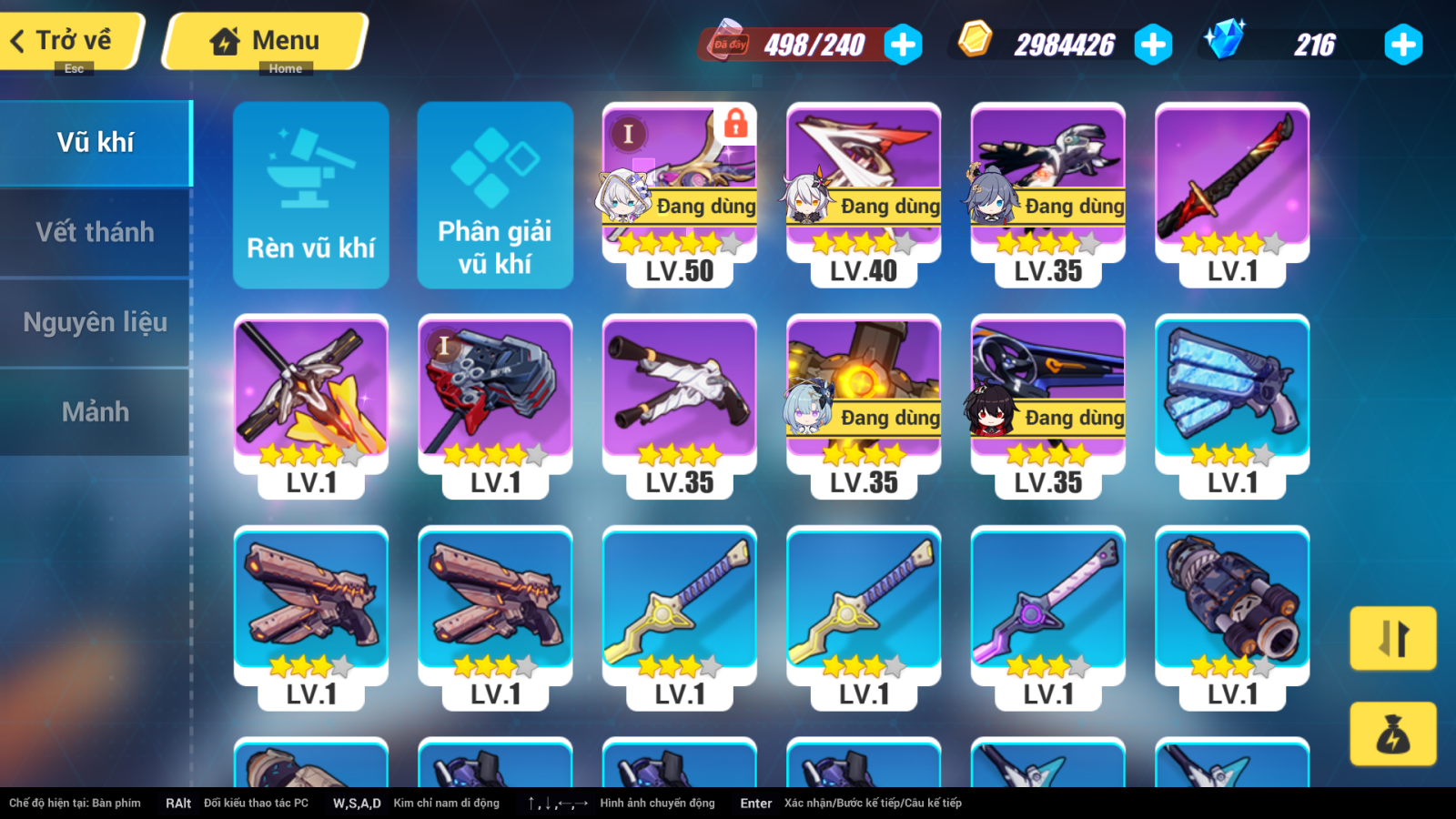 Acc Honkai Impact 3 ID 6291