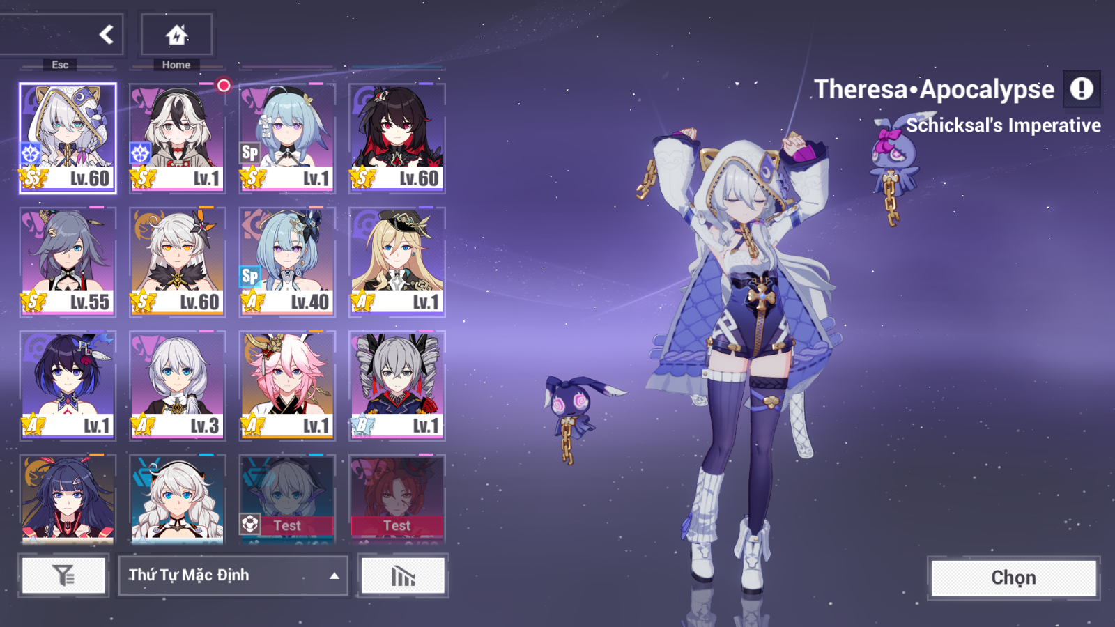 Acc Honkai Impact 3 ID 6291