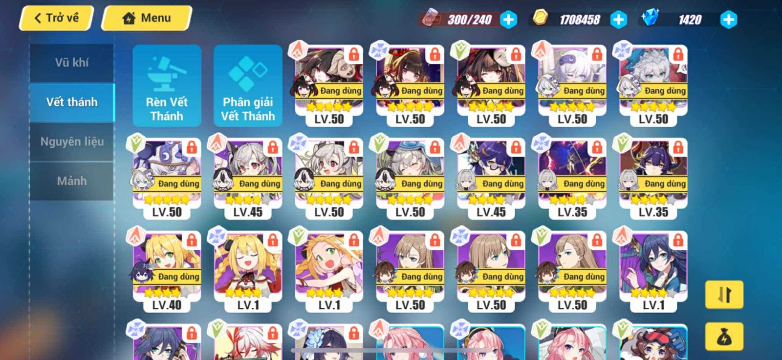 Acc Honkai Impact 3 ID 4424