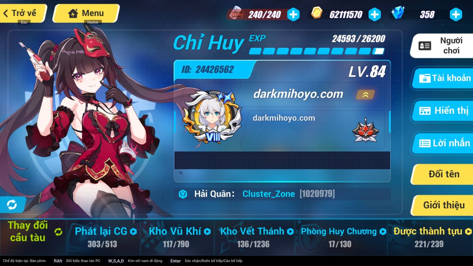 Acc Honkai Impact 3 ID 10961