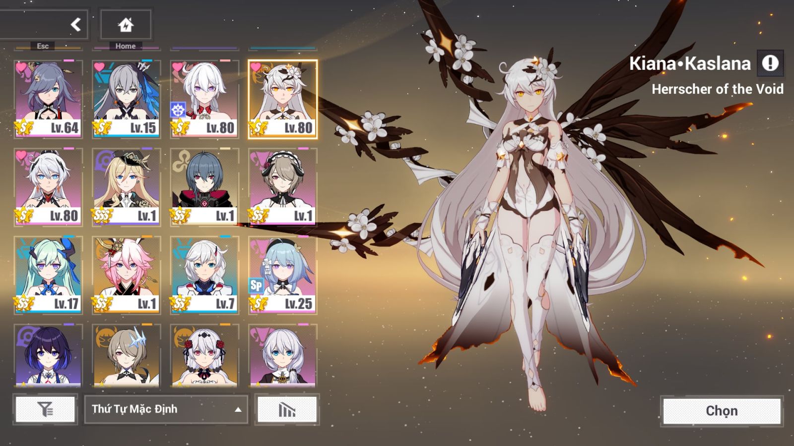 Acc Honkai Impact 3 ID 10961