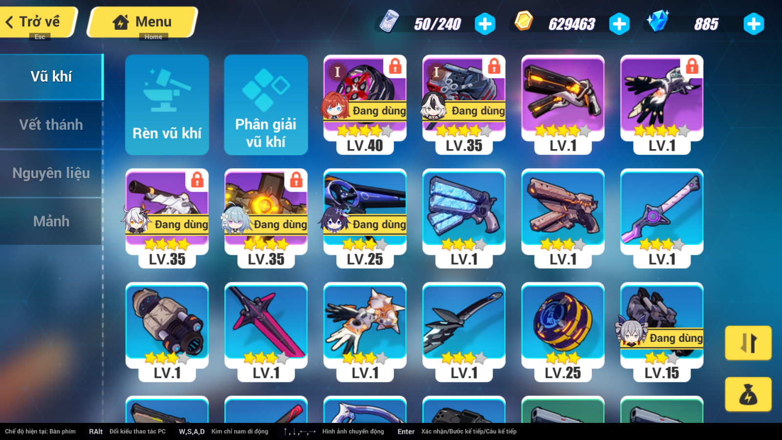 Acc Honkai Impact 3 ID 6101