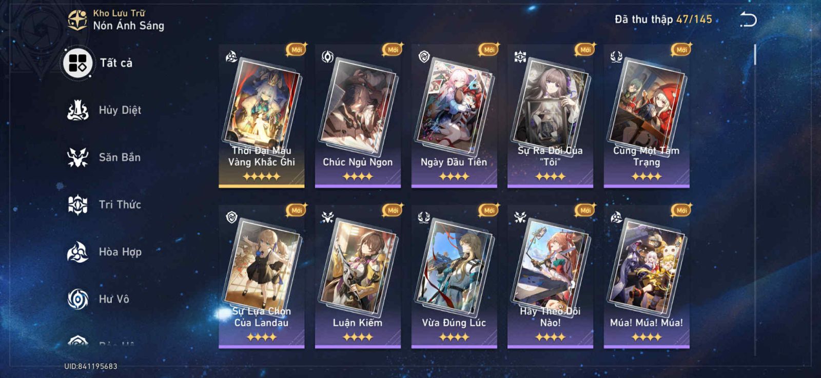 Acc Honkai Star Rail ID 10737