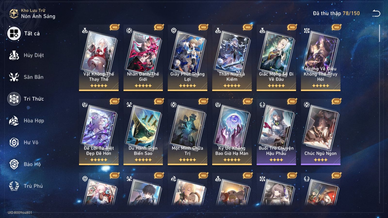 Acc Honkai Star Rail ID 13340