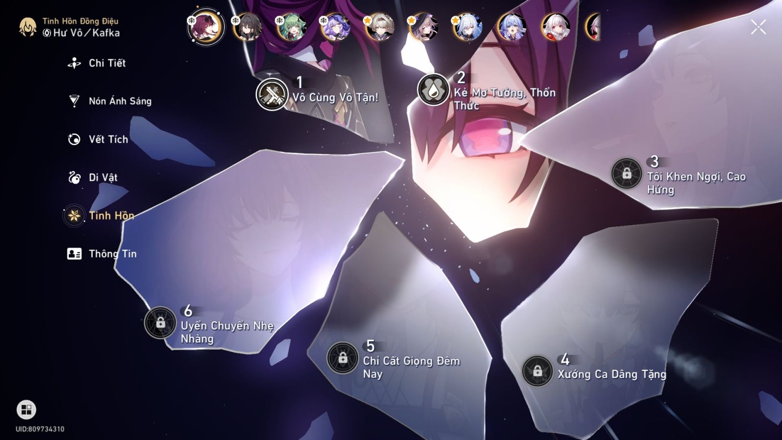 Acc Honkai Star Rail ID 9278