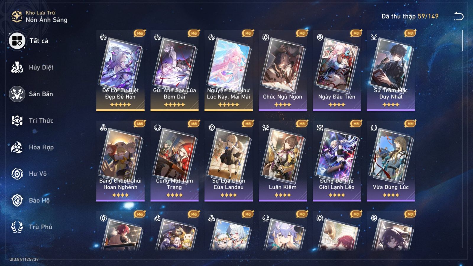 Acc Honkai Star Rail ID 11934