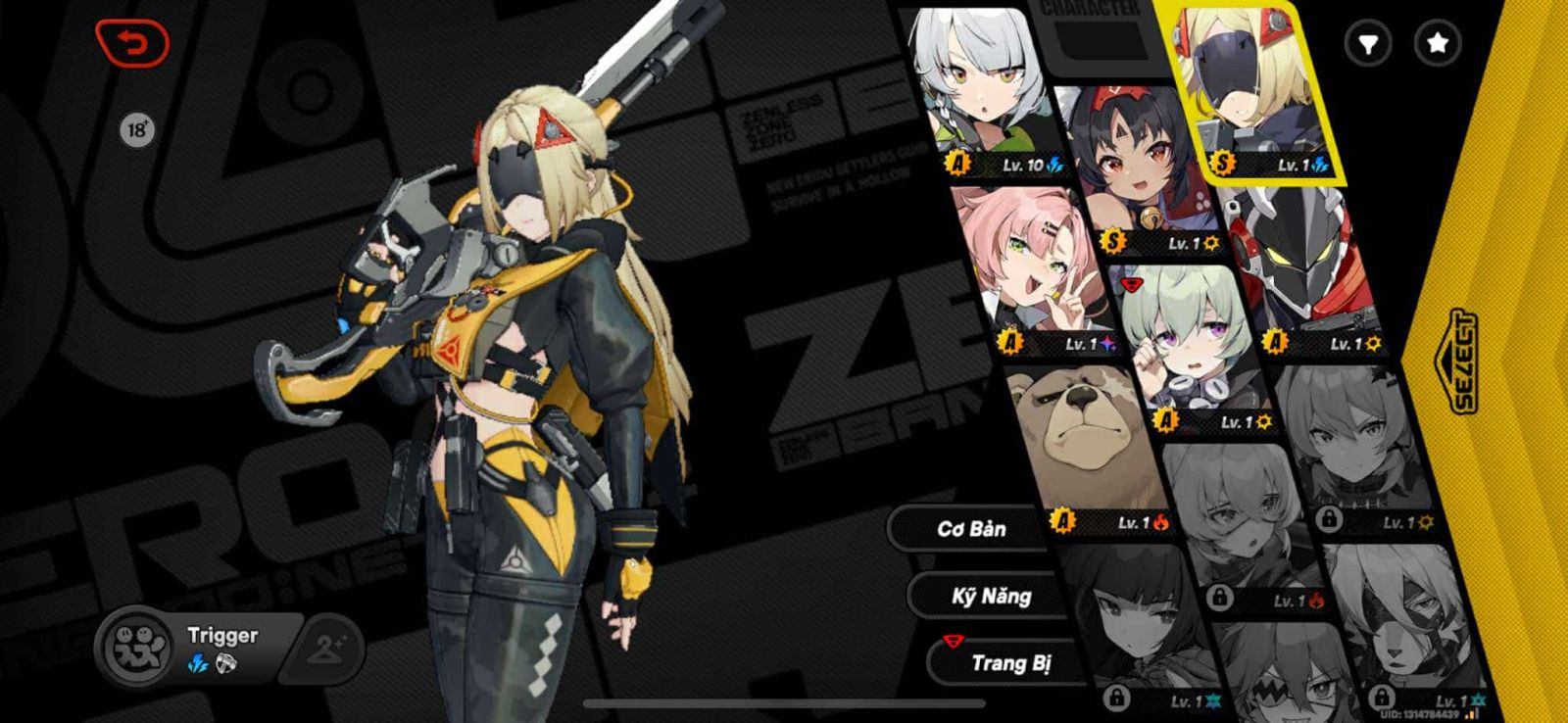 Acc Zenless Zone Zero ID 7243