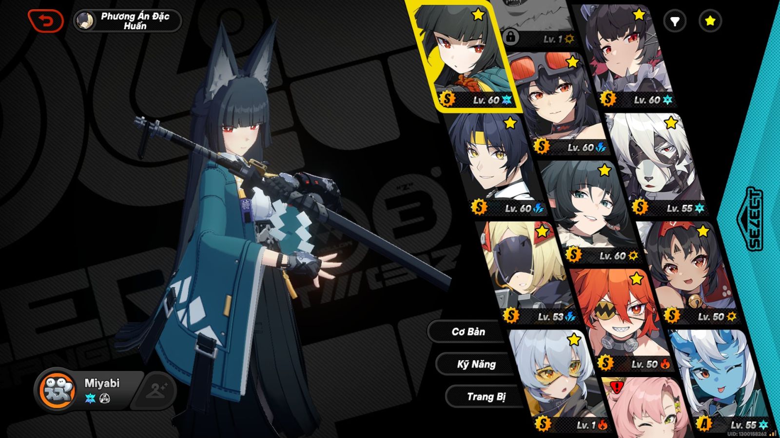 Acc Zenless Zone Zero ID 8722