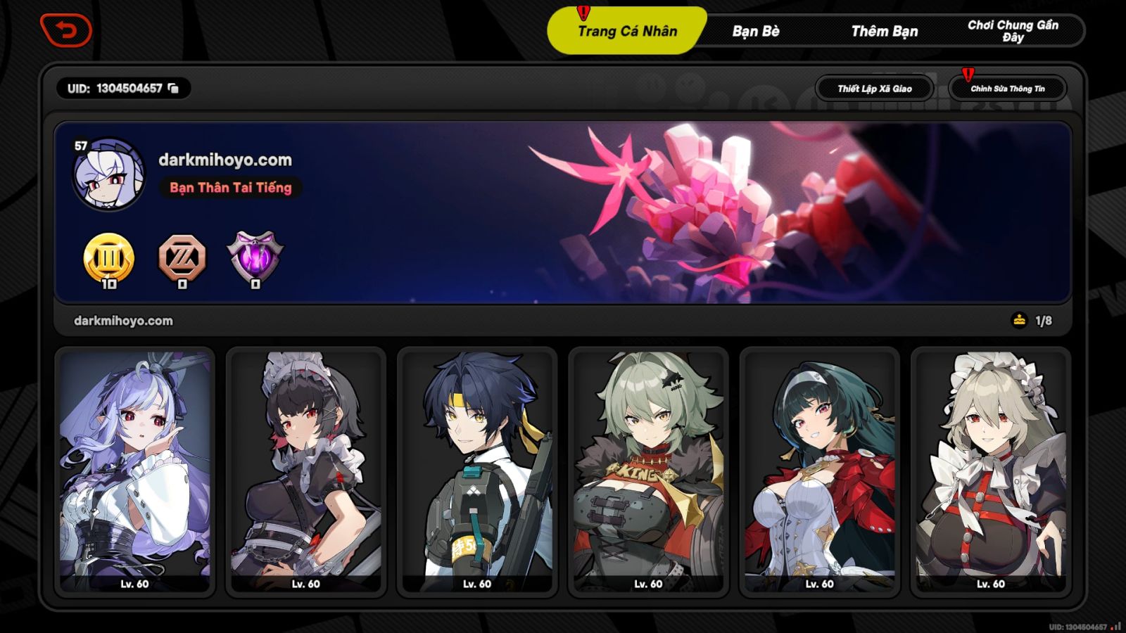 Acc Zenless Zone Zero ID 10883