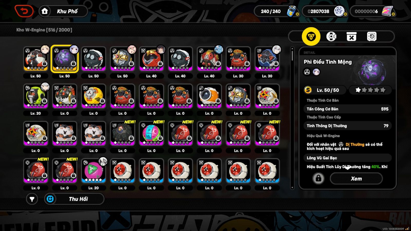 Acc Zenless Zone Zero ID 11441