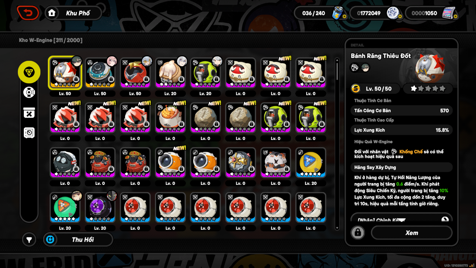 Acc Zenless Zone Zero ID 4305