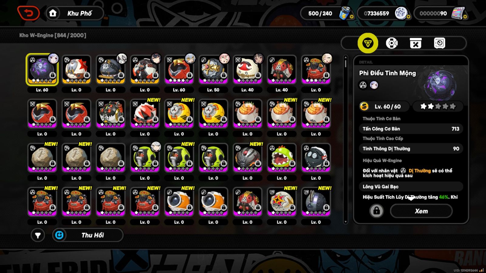 Acc Zenless Zone Zero ID 11440