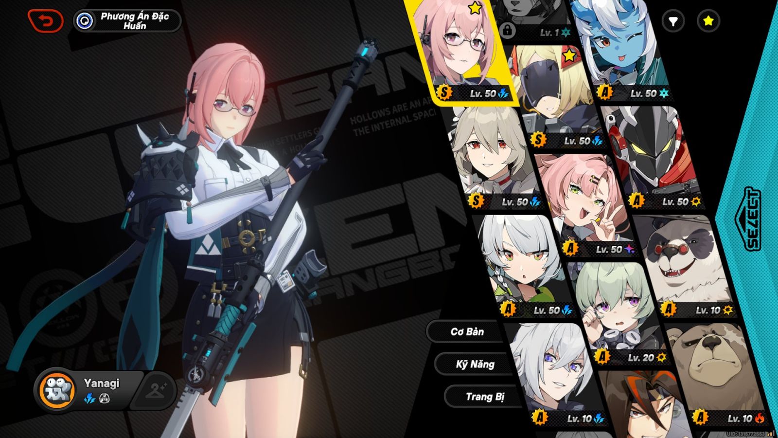 Acc Zenless Zone Zero ID 10430